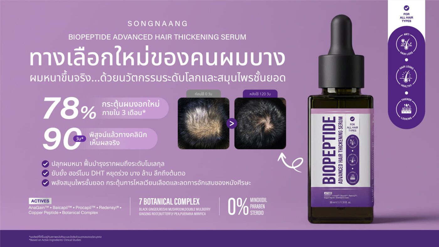 เซรั่มไบโอเปปไทด์สองนาง
